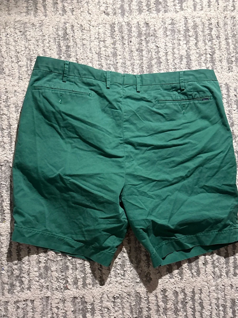 Polo Ralph Lauren green stretch slim fit shorts size 42